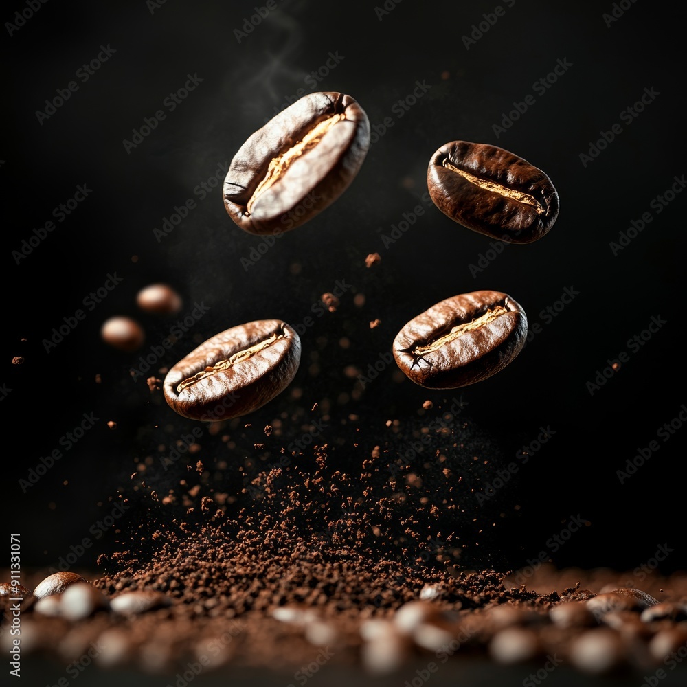 Professional Photo of Coffee Bean for Advertisement Professional Photo of Coffee Bean for Advertisement