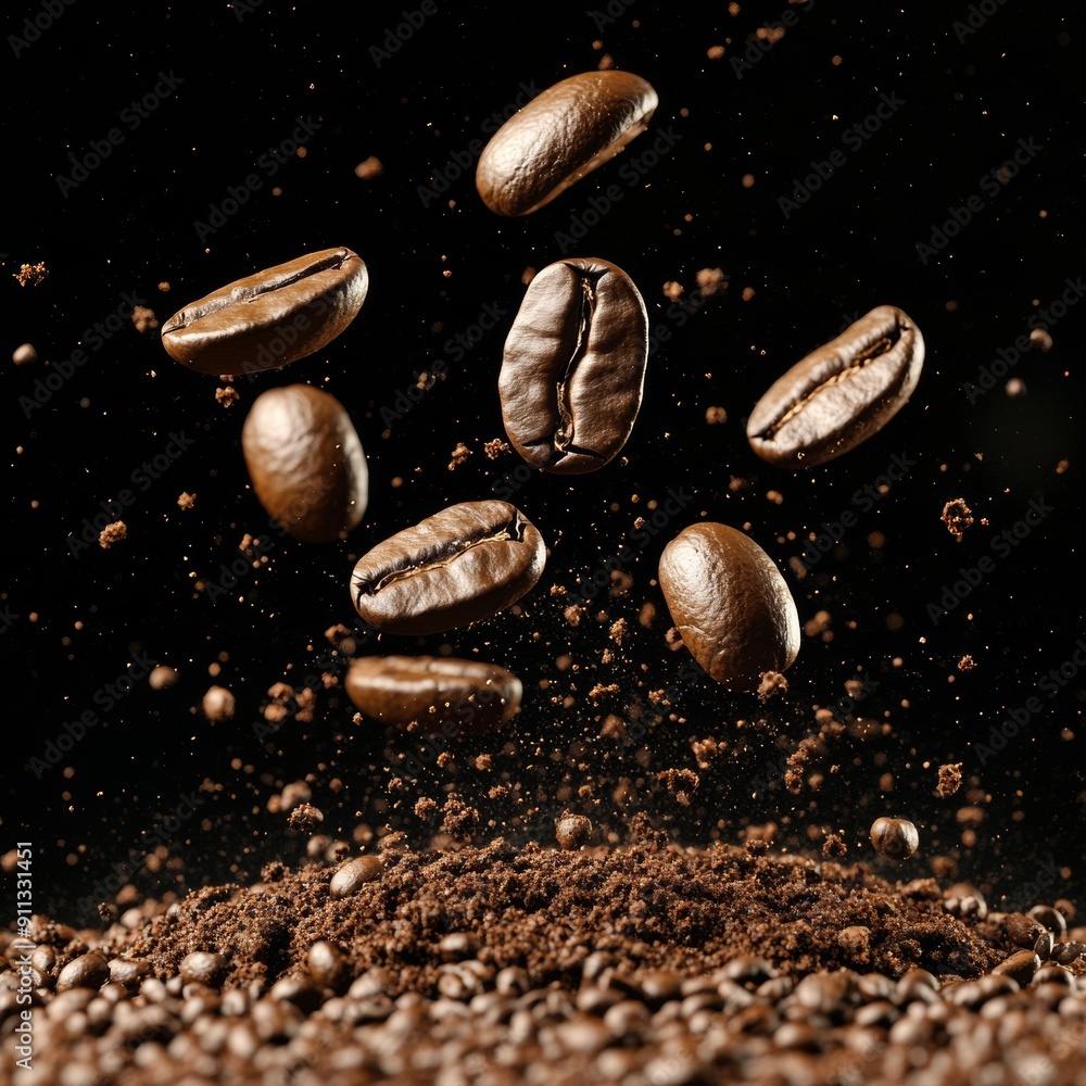 Professional Photo of Coffee Bean for Advertisement Professional Photo of Coffee Bean for Advertisement