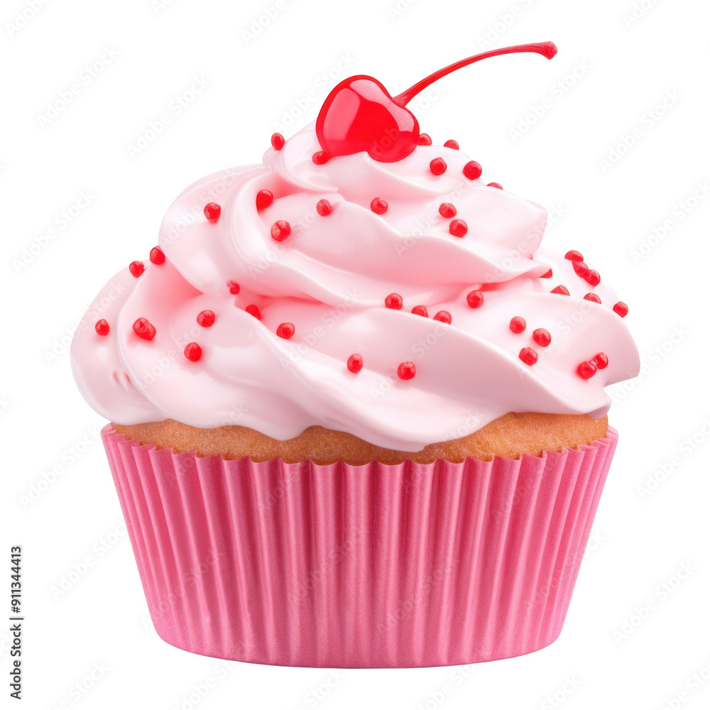 PNG Cupcake dessert cherry cream. PNG Cupcake dessert cherry cream.