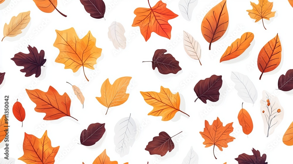 Fototapeta premium Bring Fall Indoors with Beautiful Autumn Floral Decor