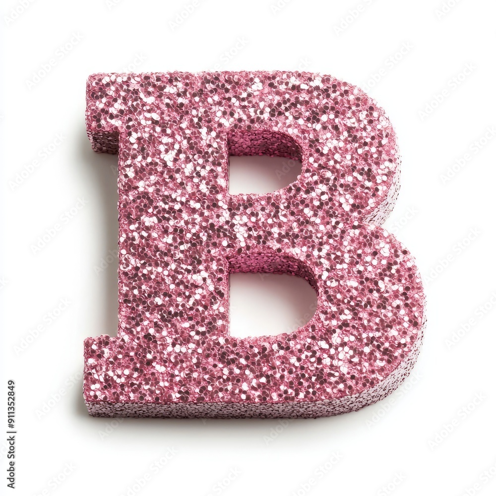 Glittery Letter Glittery Letter