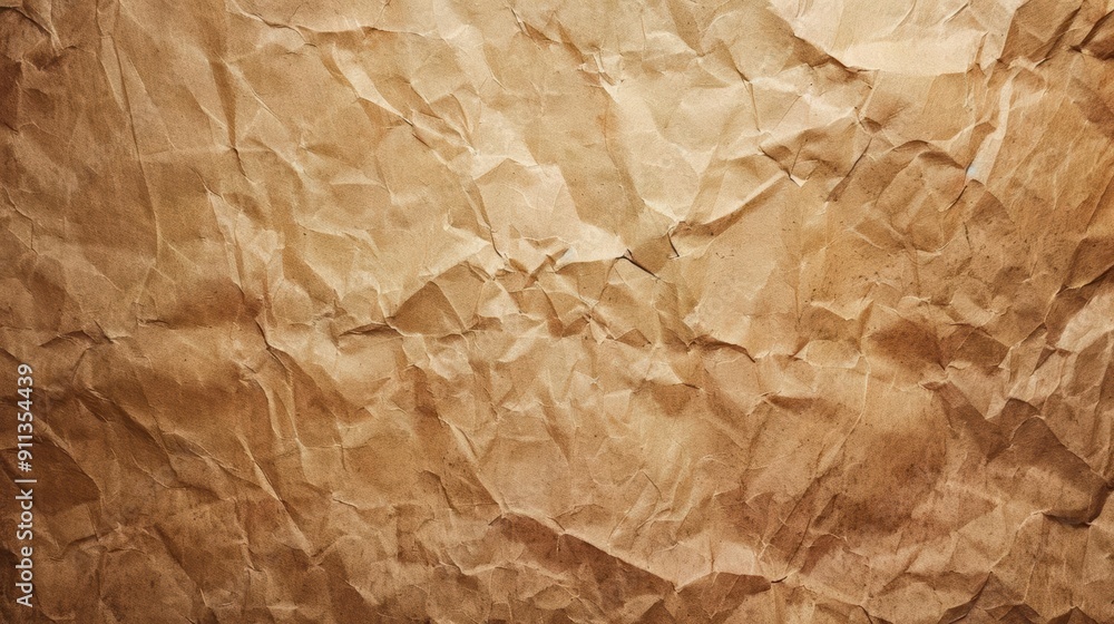 Obraz premium Blank brown paper textured wallpaper