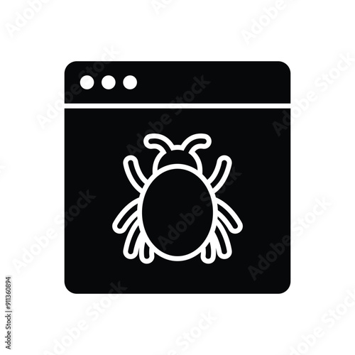 Malware vector icon