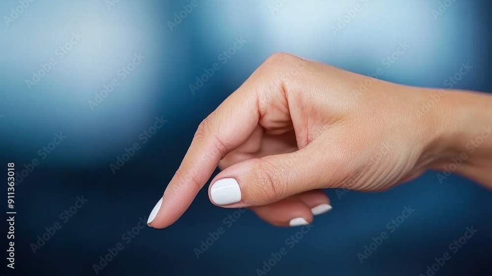 A close-up of a hand gracefully pointing, showcasing elegant fingers and a soft focus background for a modern aesthetic. A close-up of a hand gracefully pointing, showcasing elegant fingers and a soft focus background for a modern aesthetic.