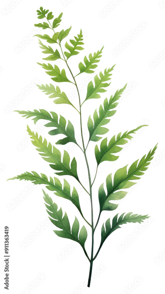 Fototapeta premium PNG Plant herbs leaf fern.