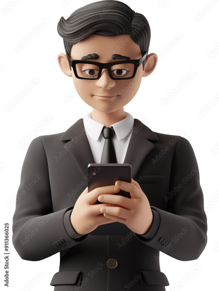 a man in a suit with a smartphone a man in a suit with a smartphone
