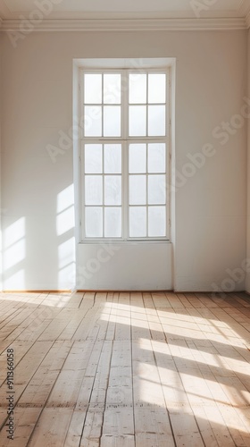 Empty room with sunlight streaming in, new possibilities