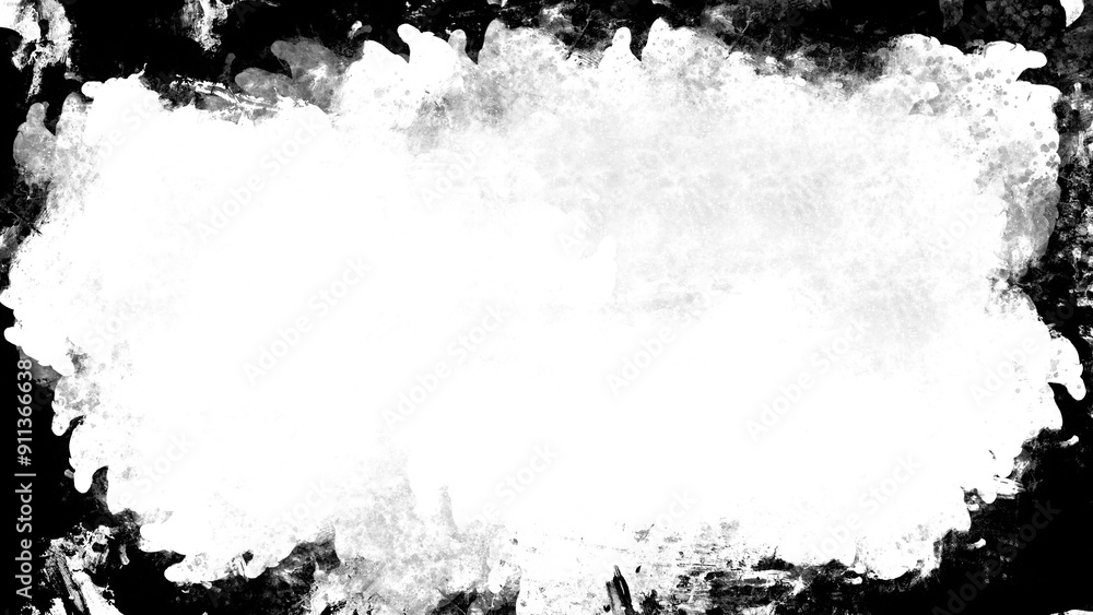 8k Grunge Border Frame in Black 8k Grunge Border Frame in Black