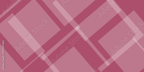 Abstract triangle pink color background, vector illustration. Geometric background with squares in bright light with soft shadows as pattern. Pink low poly background for card, poster or wallpaper.
