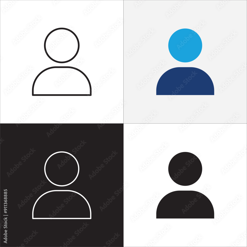Businessman icon. Business woman icons. Professional company person or worker symbol. Anonymous profile, people and user account symbol. Vector stock icons illustration. Businessman icon. Business woman icons. Professional company person or worker symbol. Anonymous profile, people and user account symbol. Vector stock icons illustration.