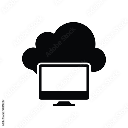 Cloud Computing vector icon