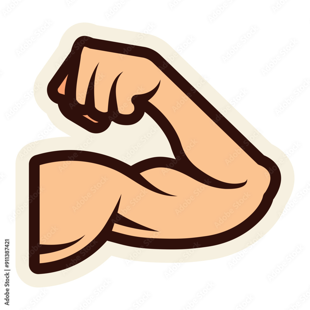 muscle strength workout sticker muscle strength workout sticker