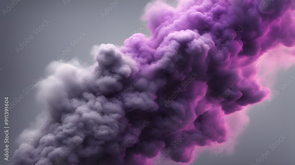 black and gray smoke or cloudy