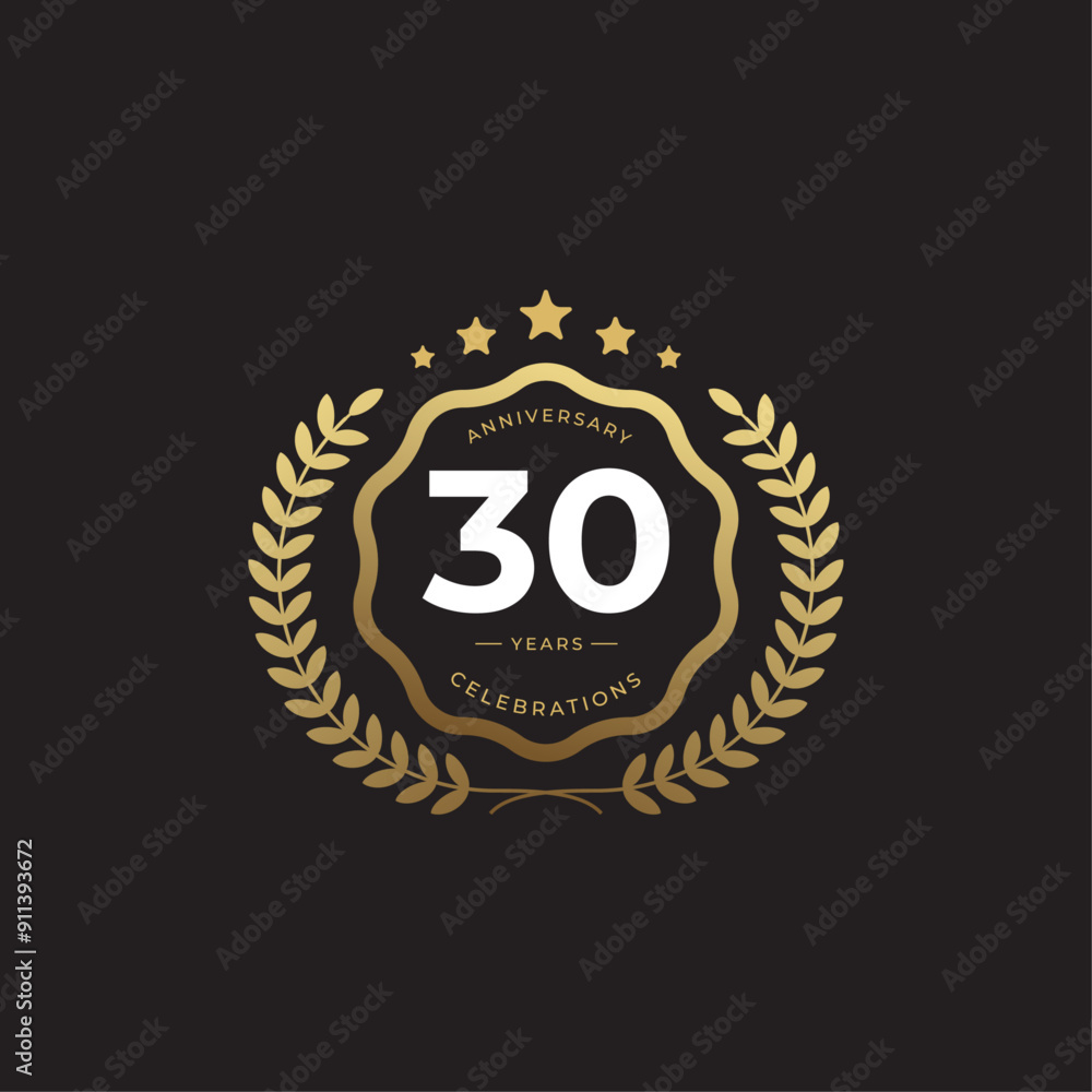 Fototapeta premium anniversary celebrations Logo Colletions Template 