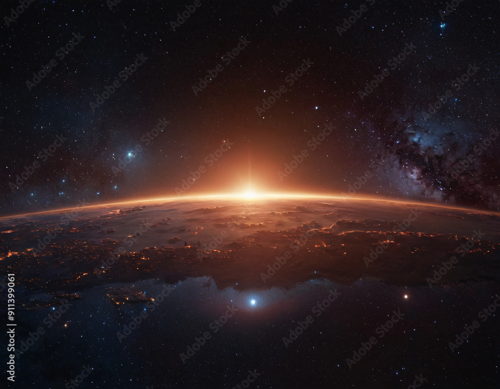 Fototapeta premium Deep Space and the universe