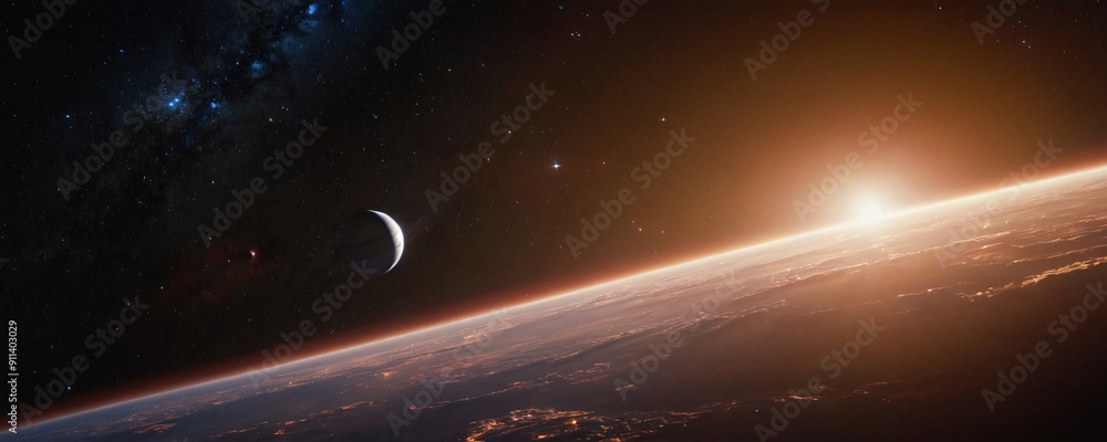 Obraz premium Deep Space and the universe