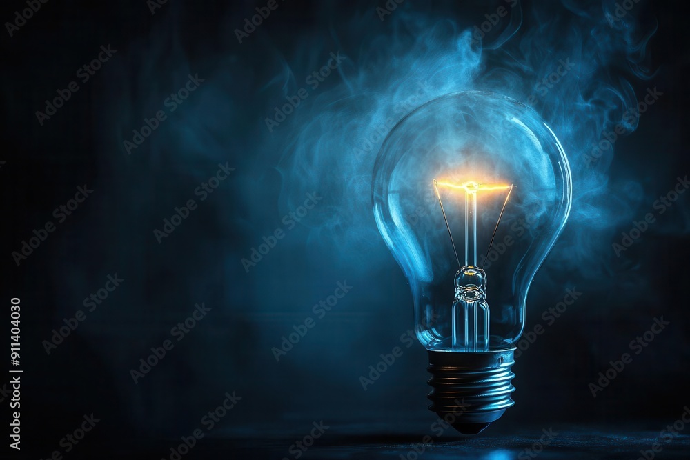 conceptual image of a glowing light bulb emerging from darkness symbolizing innovation and ideas dramatic chiaroscuro lighting creates a powerful visual metaphor conceptual image of a glowing light bulb emerging from darkness symbolizing innovation and ideas dramatic chiaroscuro lighting creates a powerful visual metaphor