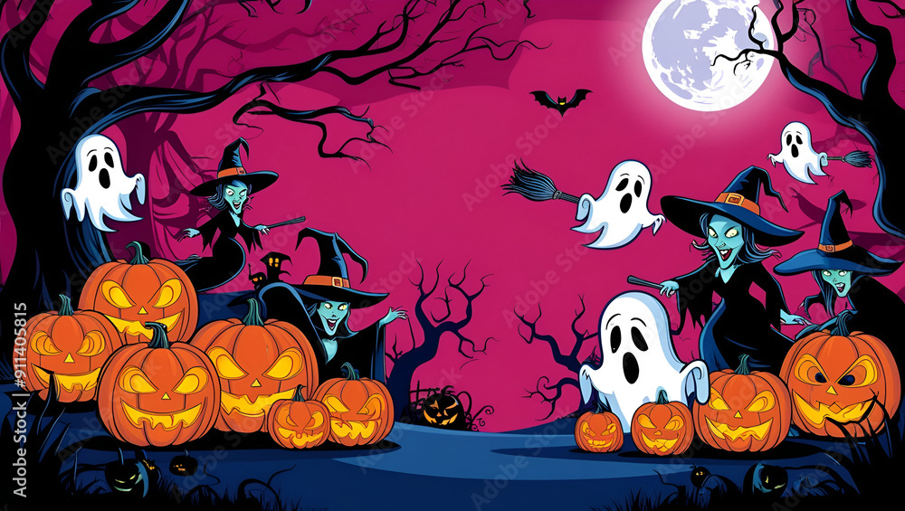 halloween background with pumpkins halloween background with pumpkins