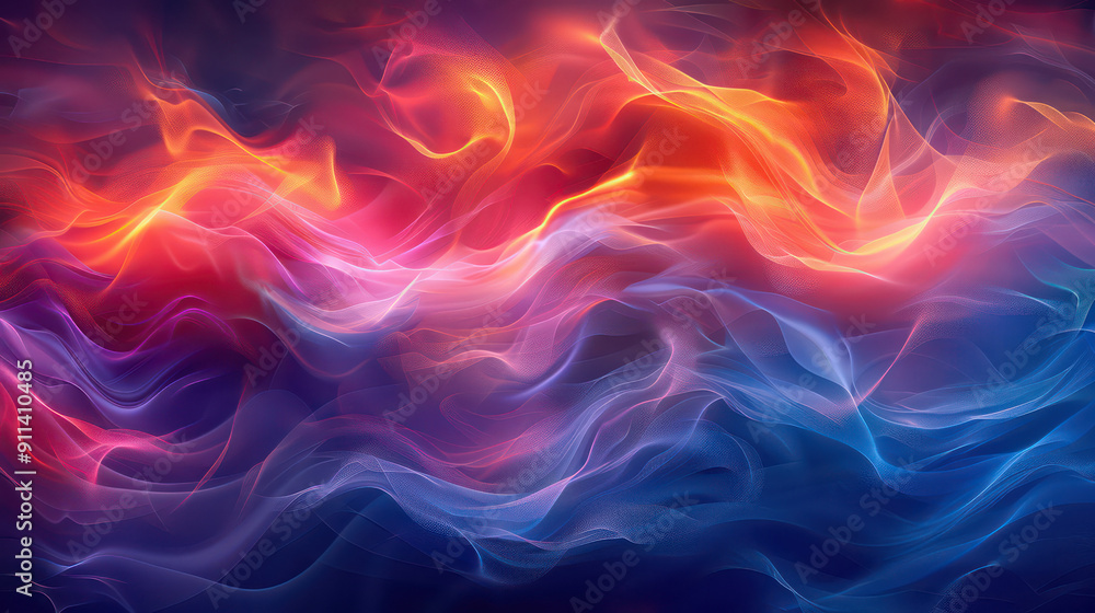 Beautiful abstract neon wavy shiny background Beautiful abstract neon wavy shiny background
