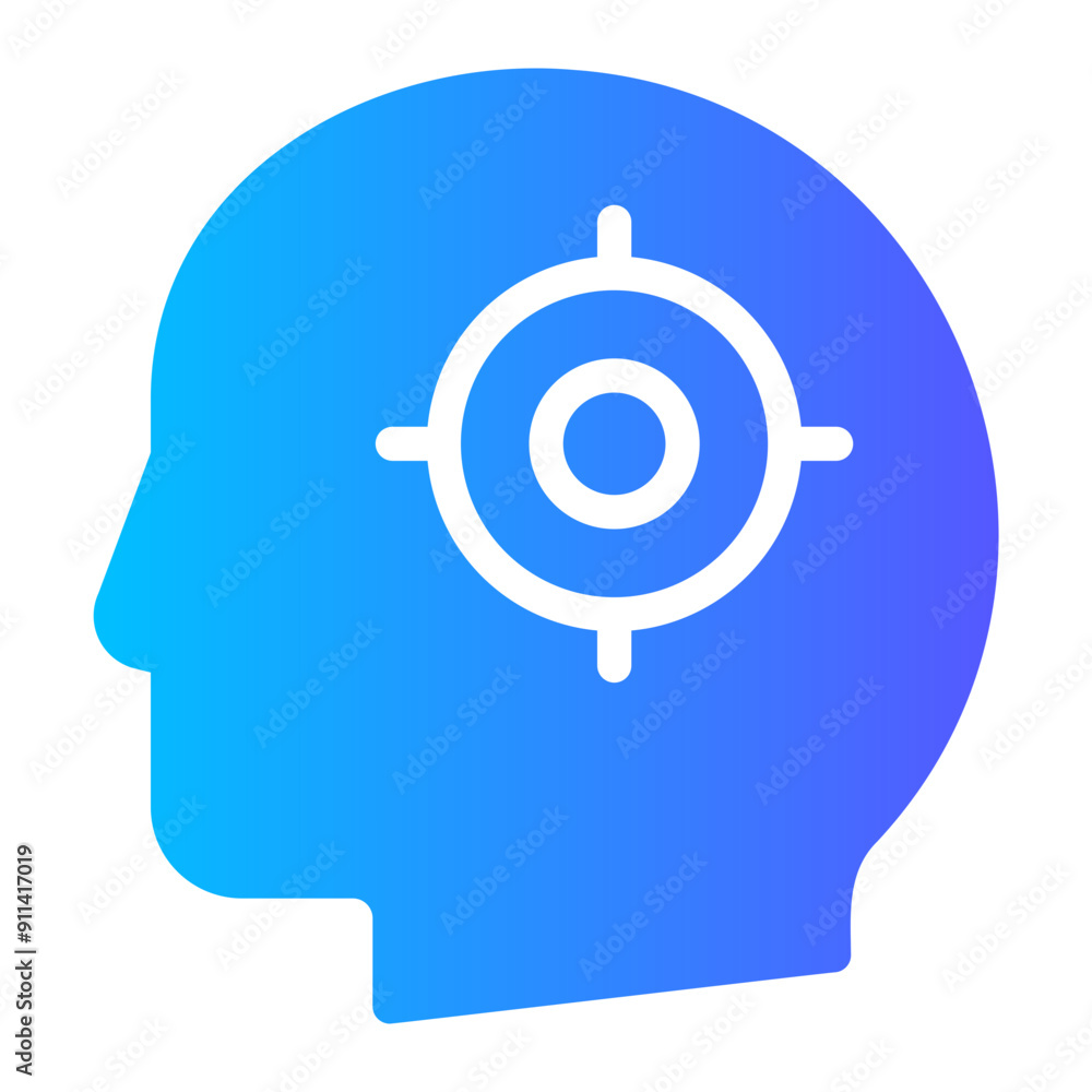 focus gradient icon focus gradient icon