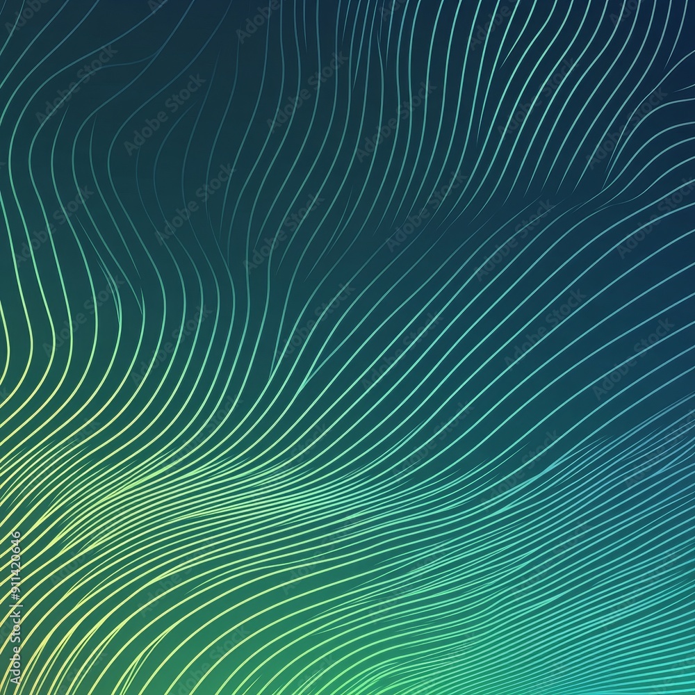 An abstract radial pattern design background in green with moire effect An abstract radial pattern design background in green with moire effect