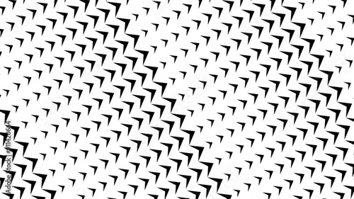 Seamless pattern of arrows shape. Sharp background design. Vector Format Illustration 