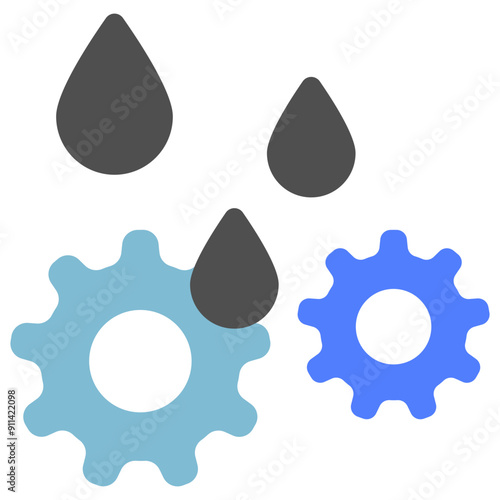 oil flat icon