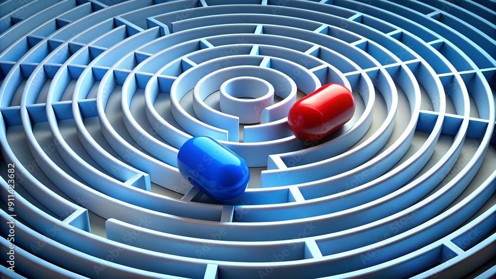 The Labyrinth of Perception: A Visual Exploration of Choice and Reality Generative AI The Labyrinth of Perception: A Visual Exploration of Choice and Reality Generative AI