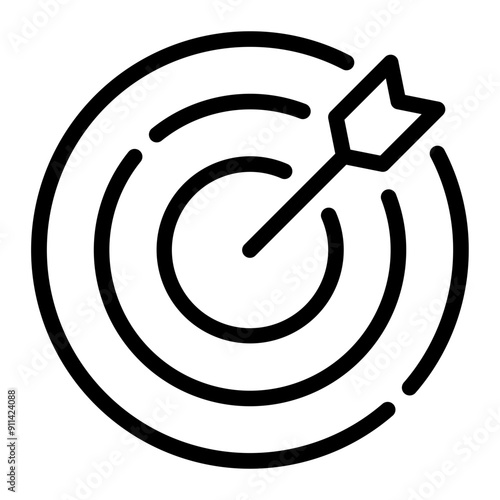 target line icon