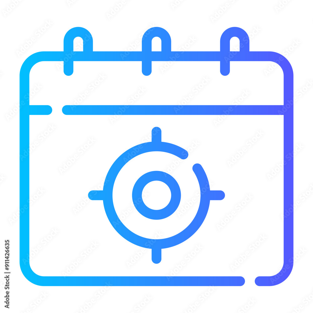 calendar gradient icon calendar gradient icon