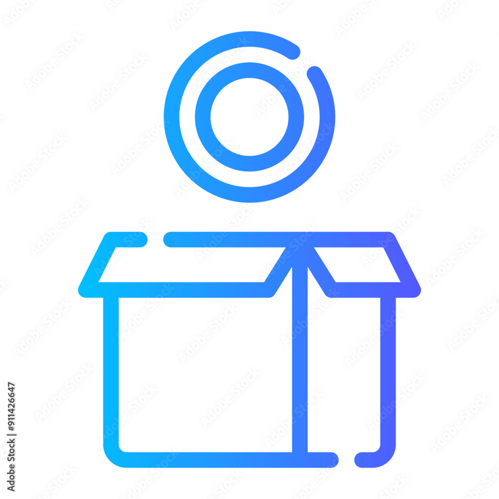 charity gradient icon