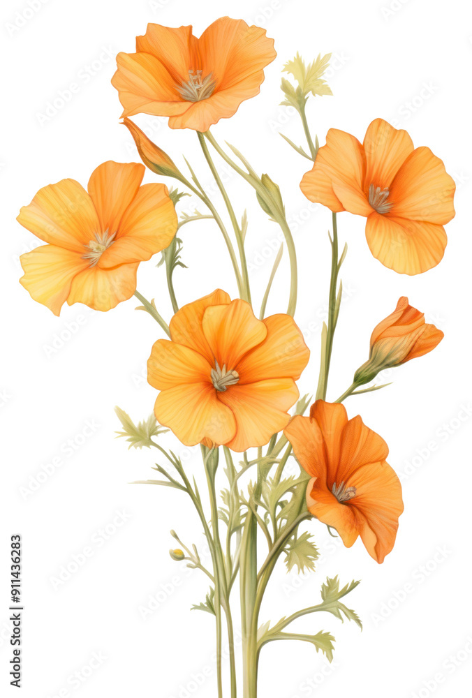 PNG Bouquet of orange tone flowers petal plant white background. PNG Bouquet of orange tone flowers petal plant white background.