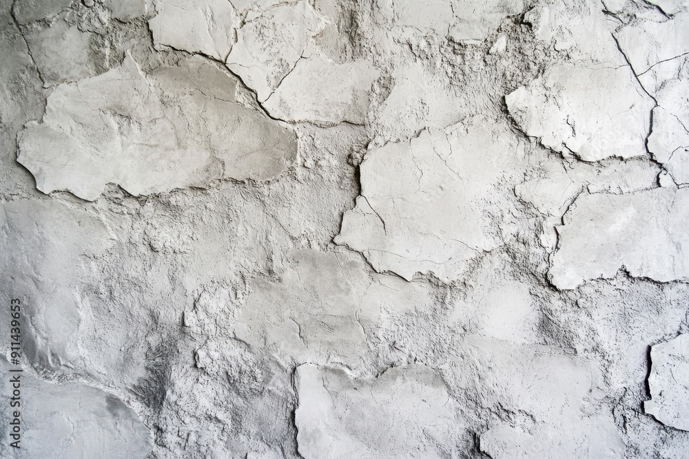 Obraz premium Light grey concrete finish: stylish wall texture design