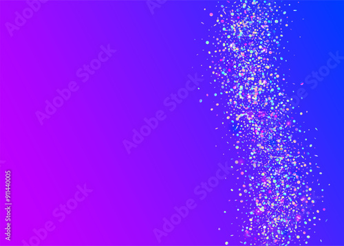 Holographic Effect. Unicorn Glitter. Light Surprise Cristals. Blue Laser Serpentine. Rainbow Background. Happy Texture. Cristal Dust. Digital Poster. Purple Holographic Effect