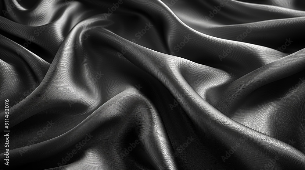 Fototapeta premium Abstract Texture, Seamless Pattern, Fabric Wrinkles, Modern Design