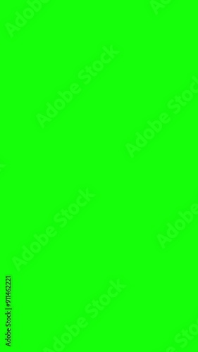 Modern blue shapes transition in diagonal direction on reveal green screen chroma key background. Sweept,final and cut, change from screen to new one. Perfect for adapting your own design. Vertical
