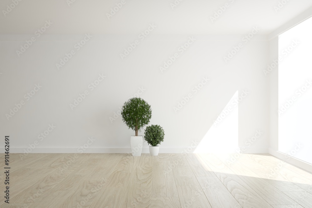 Fototapeta premium Modern interior design. 3D illustration