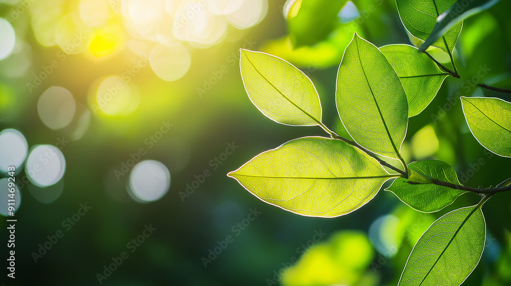 green leaves on the sun green leaves on the sun