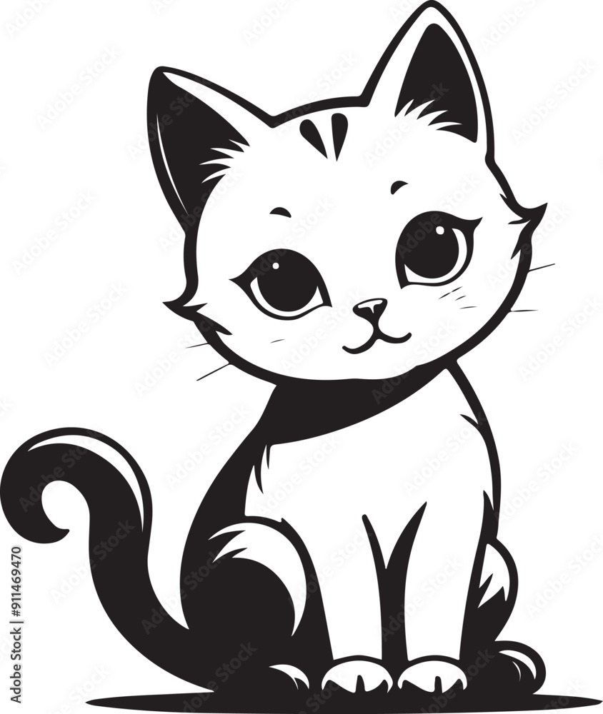 Obraz premium cat cartoon