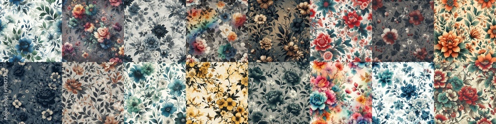 beautiful flowers in ink draw style. AI generated illustration beautiful flowers in ink draw style. AI generated illustration