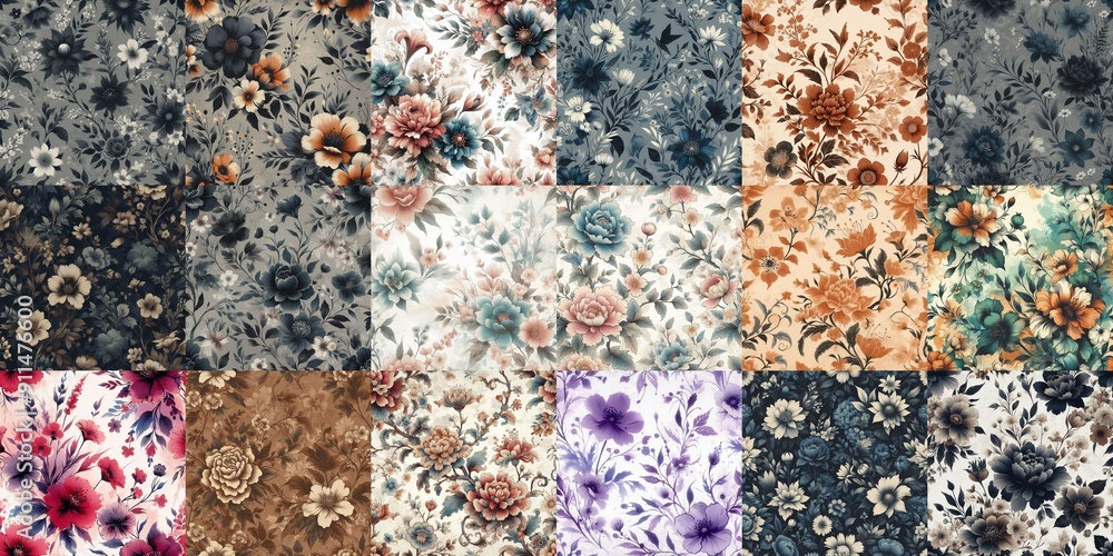 beautiful flowers in ink draw style. AI generated illustration beautiful flowers in ink draw style. AI generated illustration