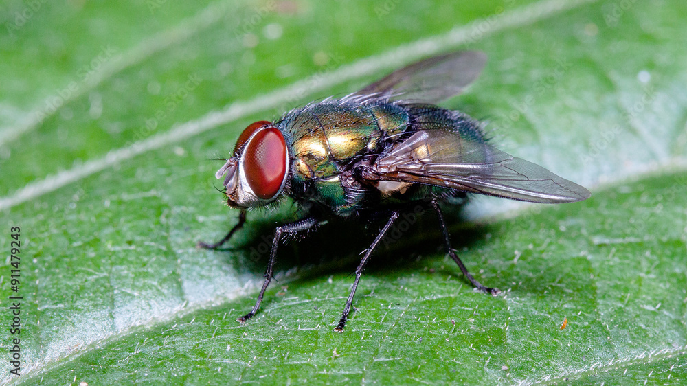 fly on leaf fly on leaf