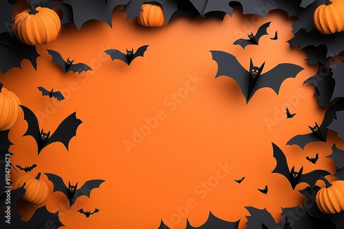 Obraz na płótnie Stunning Halloween Themed Graphic w salonie