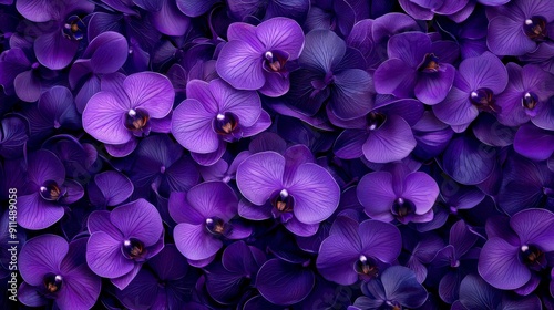 A close-up image of a vibrant purple orchid flower background.