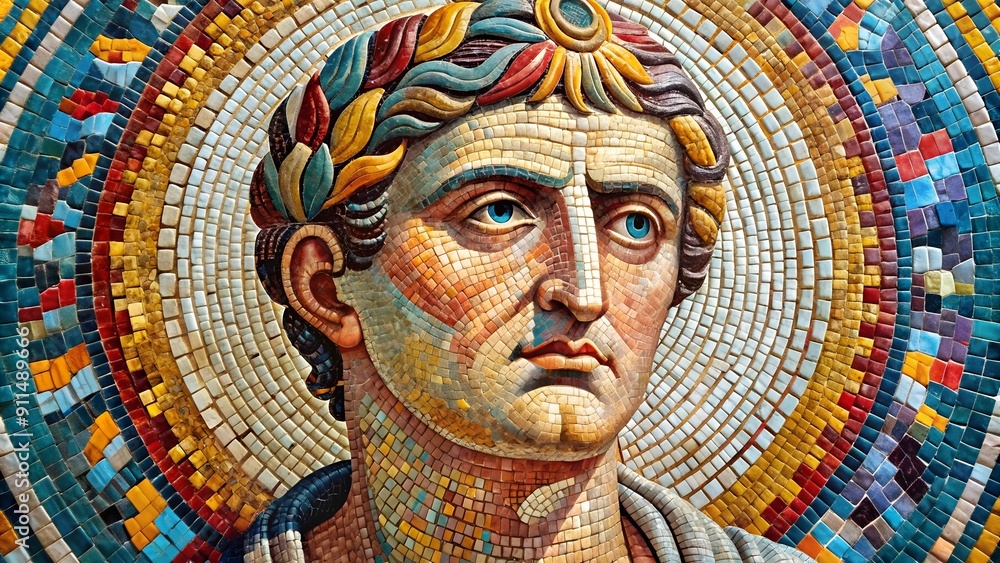 Caesar's Legacy: A Mosaic of Time generative AI Caesar's Legacy: A Mosaic of Time generative AI