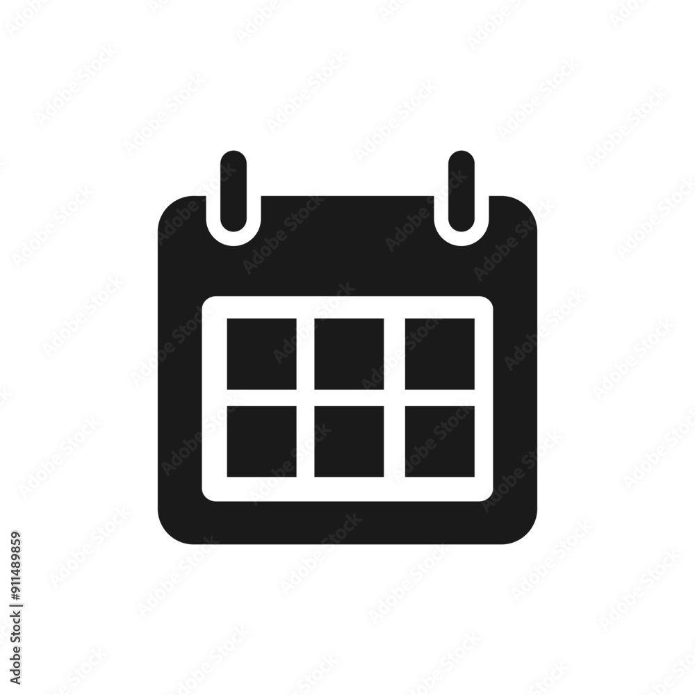 Desktop calendar icon Desktop calendar icon