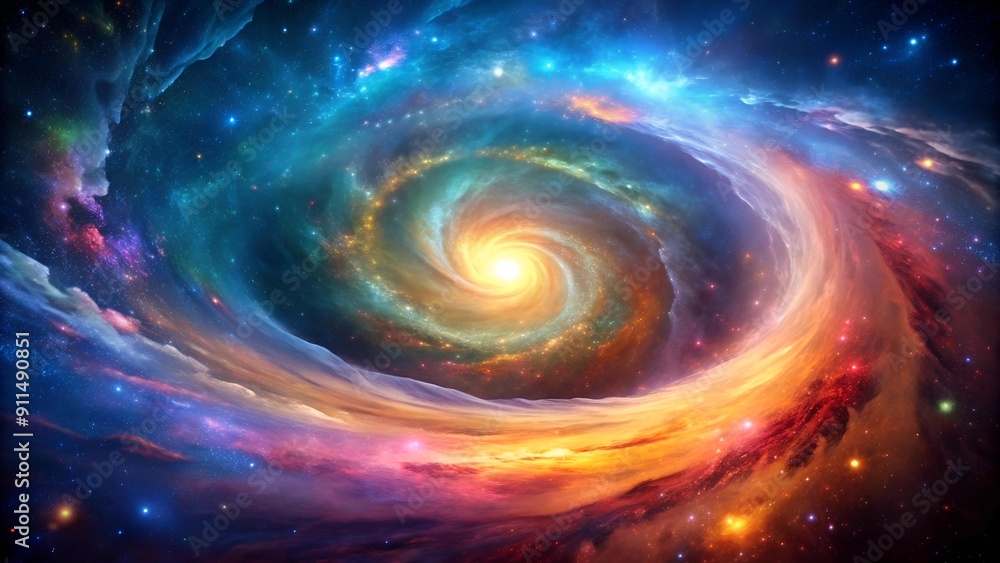 Cosmic Tapestry: A Symphony of Gas and Dust Generative AI Cosmic Tapestry: A Symphony of Gas and Dust Generative AI