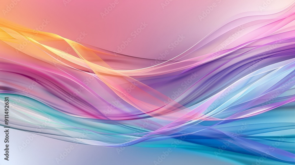Futuristic Geometric Elegance - High-Tech Abstract Background with Vibrant Colors and Smooth Patterns in 8K Resolution Futuristic Geometric Elegance - High-Tech Abstract Background with Vibrant Colors and Smooth Patterns in 8K Resolution