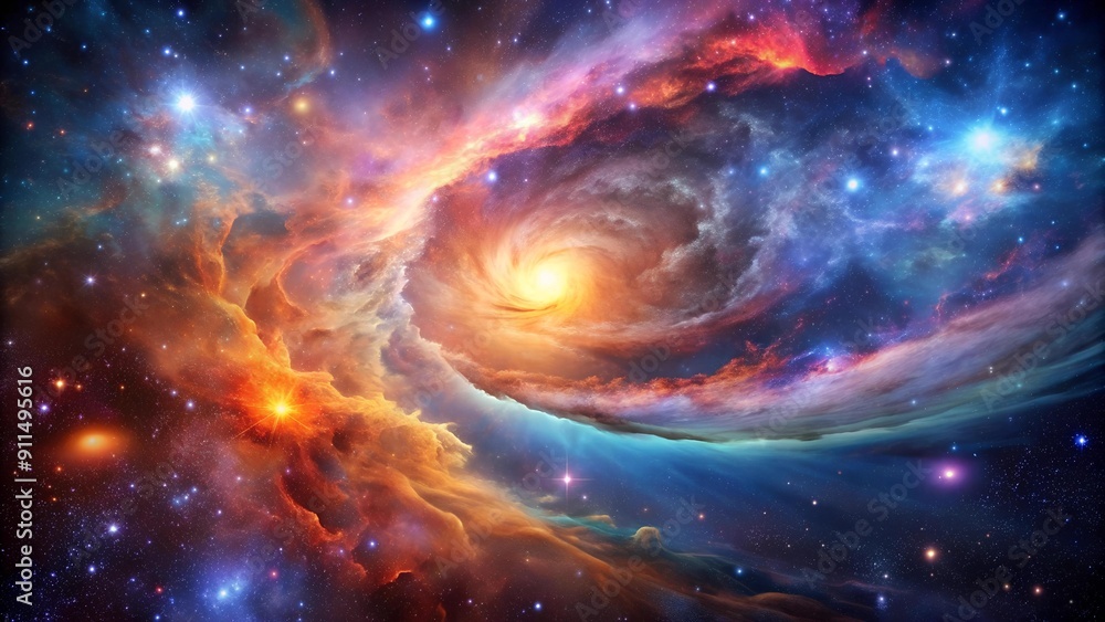 Celestial Tapestry: A Symphony of Cosmic Hues Generative AI Celestial Tapestry: A Symphony of Cosmic Hues Generative AI