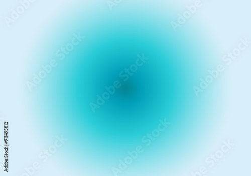 Fondo degradado radial en azul turquesa